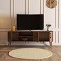 Hanah Home Soporte TV 1582 150 cm Nogal